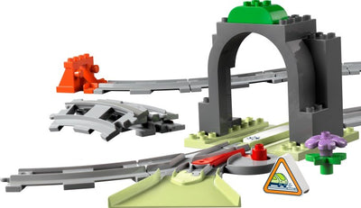 LEGO DUPLO 10425 — Set de extindere Tunel cu sine de cale ferata