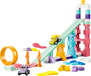 LEGO DUPLO 10478 — Rampe creative cu vehicule 3 în 1