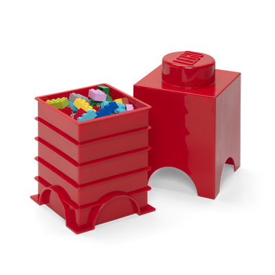 Cutie depozitare LEGO 1 rosu