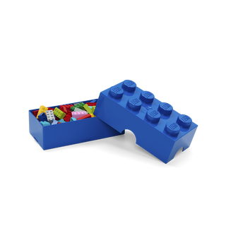Cutie sandwich LEGO 2x4 albastru