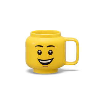 Cană mică LEGO din ceramică – Cap de băiat fericit