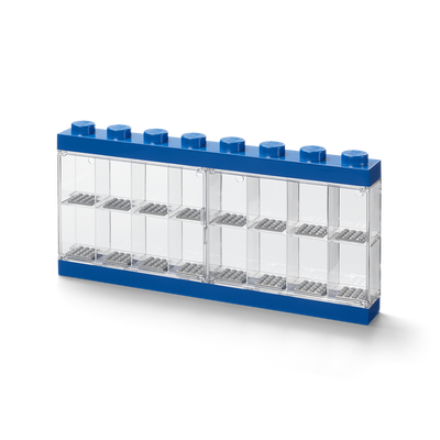 Cutie albastra pentru 16 minifigurine LEGO