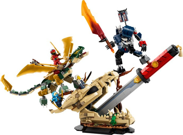 LEGO Ninjago 71871 Bătălia de la Sabia Dragonului — cutia originală