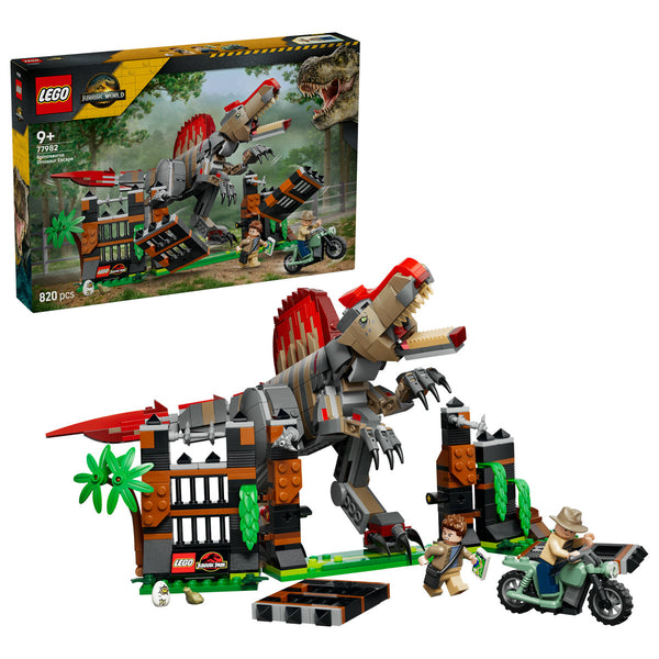 LEGO Jurassic World 77982 — Spinosaurus dezlănțuit
