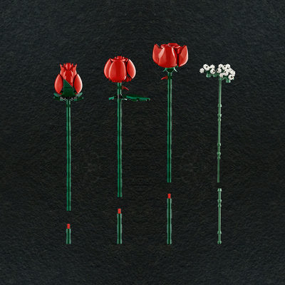 LEGO Colectia Botanica 10328 — Buchet de trandafiri – imagine 3