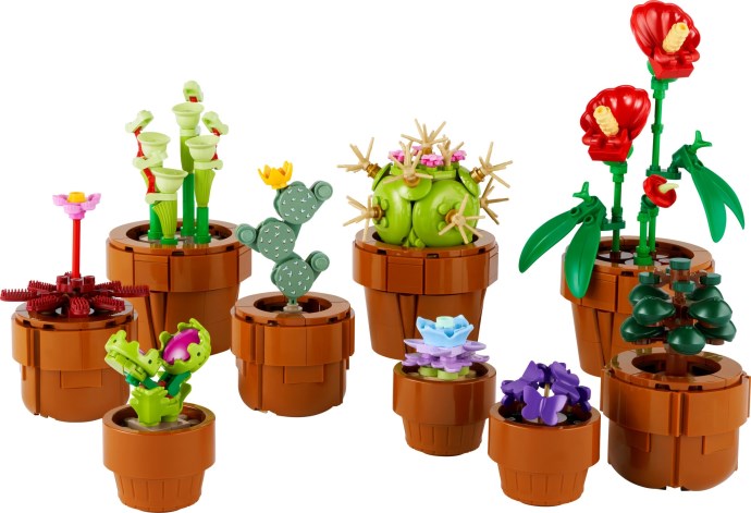 LEGO Colectia Botanica 10329 — Plantute in ghiveci