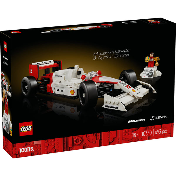 LEGO Icons (Creator Expert) 10330 — McLaren MP4/4 și Ayrton Senna – imagine 2
