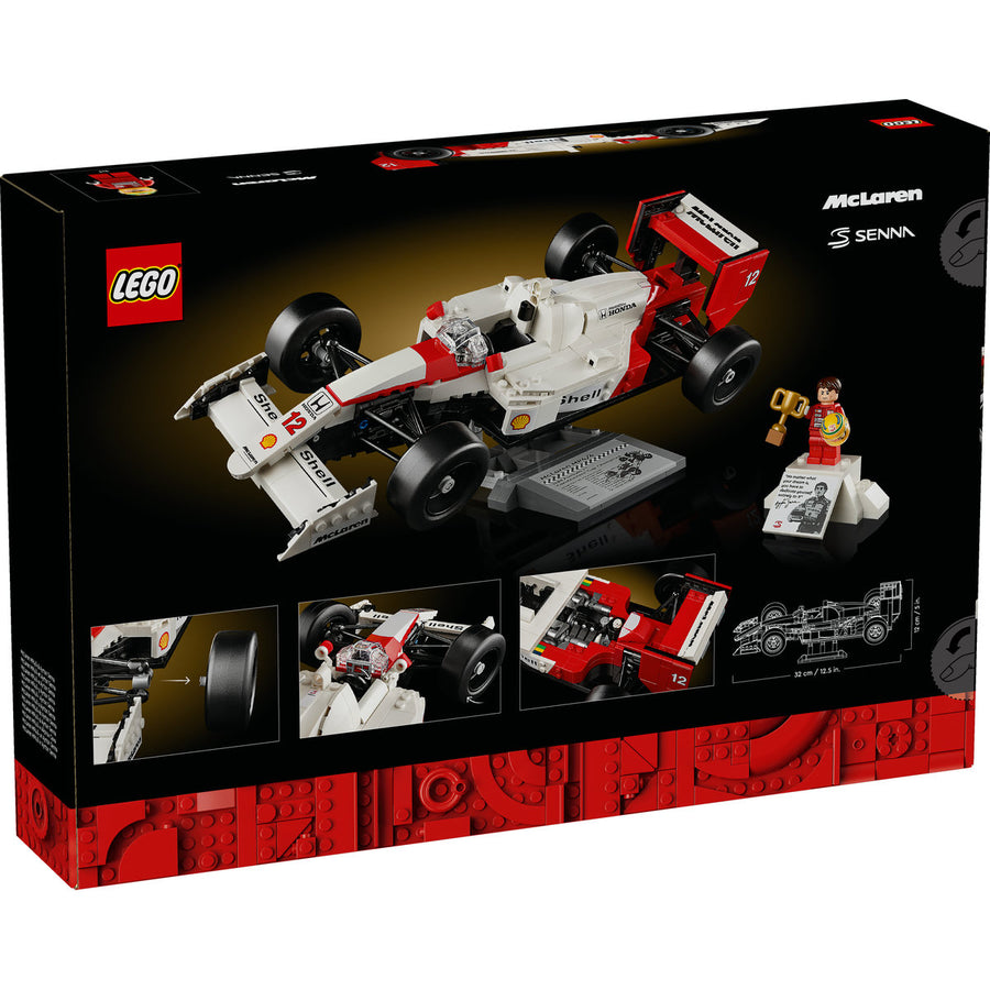 LEGO Icons (Creator Expert) 10330 — McLaren MP4/4 și Ayrton Senna – imagine 3