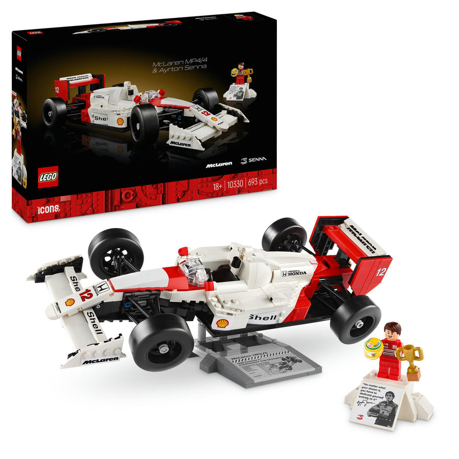 LEGO Icons (Creator Expert) 10330 — McLaren MP4/4 și Ayrton Senna – imagine 1
