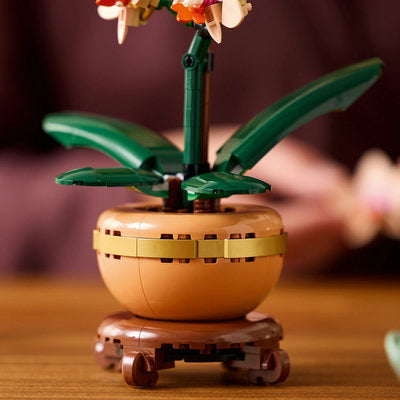 LEGO Colectia Botanica 10343 — Mini orhidee – imagine 3