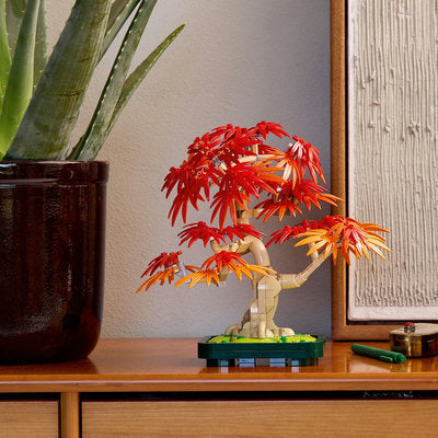 LEGO Colectia Botanica 10348 — Bonsai de artar japonez rosu – imagine 4