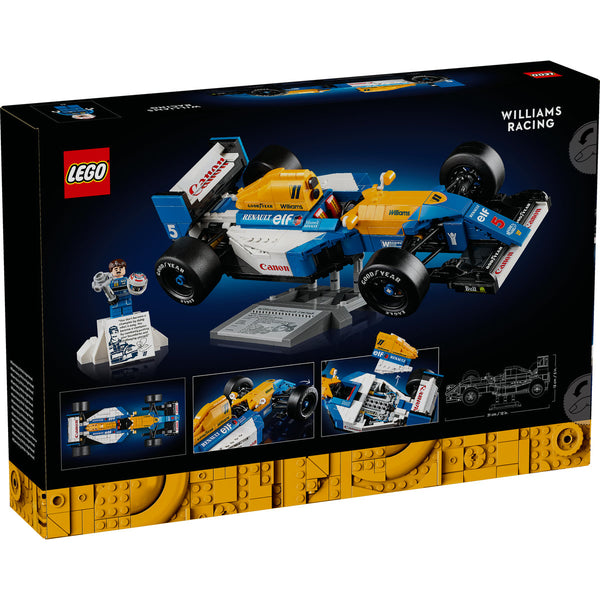 LEGO Icons (Creator Expert) 10353 — Williams Racing FW14B și Nigel Mansell – imagine 3