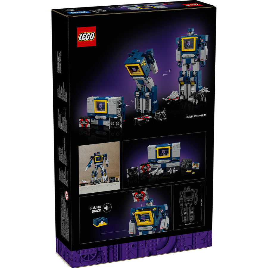 LEGO Icons (Creator Expert) 10358 — Transformers: Soundwave – imagine 3
