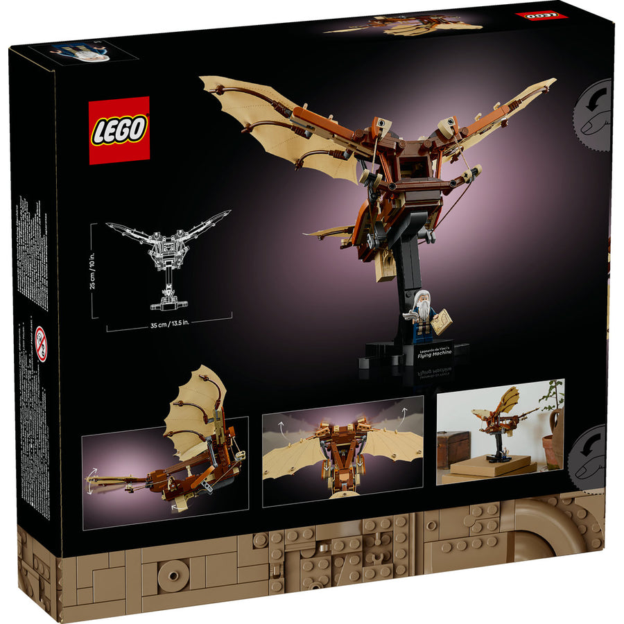 LEGO Icons (Creator Expert) 10363 — Masina zburatoare a lui Leonardo da Vinci – imagine 2