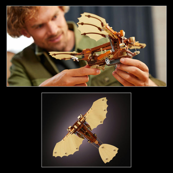 LEGO Icons (Creator Expert) 10363 — Masina zburatoare a lui Leonardo da Vinci – imagine 4