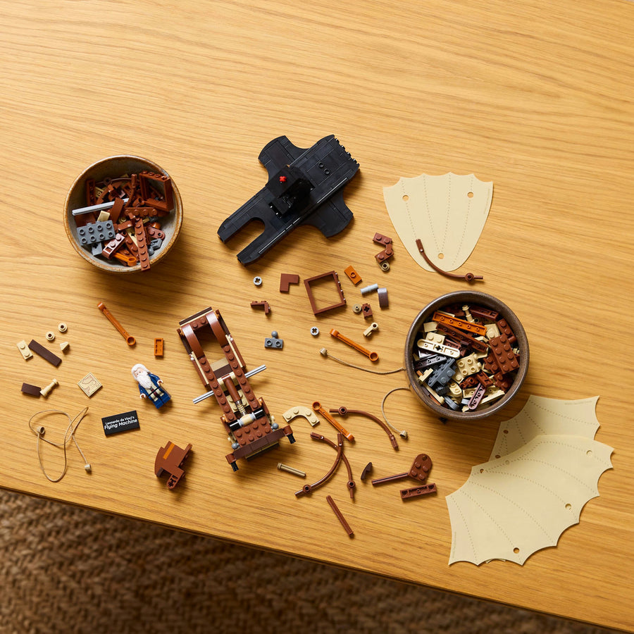 LEGO Icons (Creator Expert) 10363 — Masina zburatoare a lui Leonardo da Vinci – imagine 5