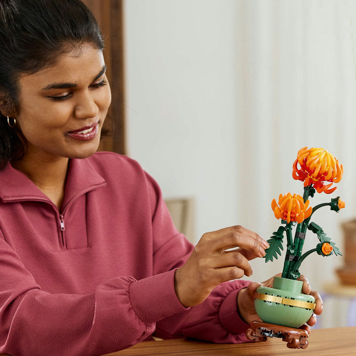 LEGO Colectia Botanica 10368 — Crizantema – imagine 1