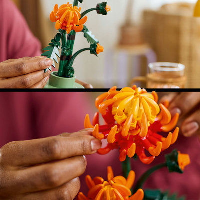 LEGO Colectia Botanica 10368 — Crizantema – imagine 4