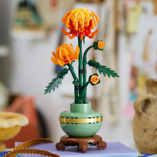 LEGO Colectia Botanica 10368 — Crizantema – imagine 5