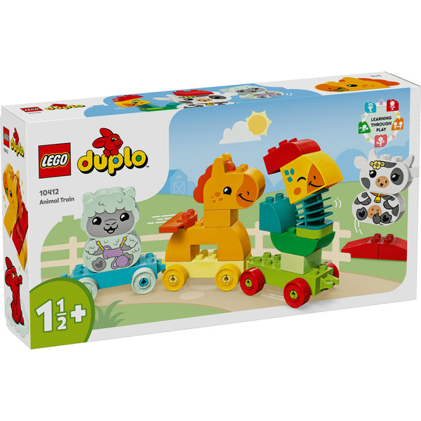 LEGO DUPLO 10412 — Tren cu animale – imagine 2