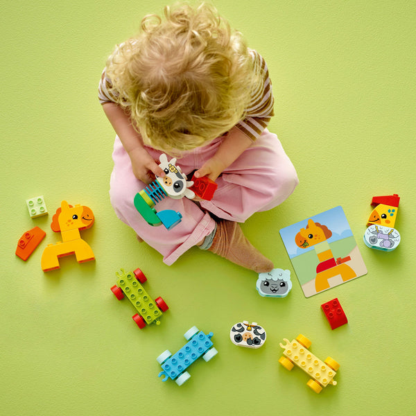 LEGO DUPLO 10412 — Tren cu animale – imagine 4