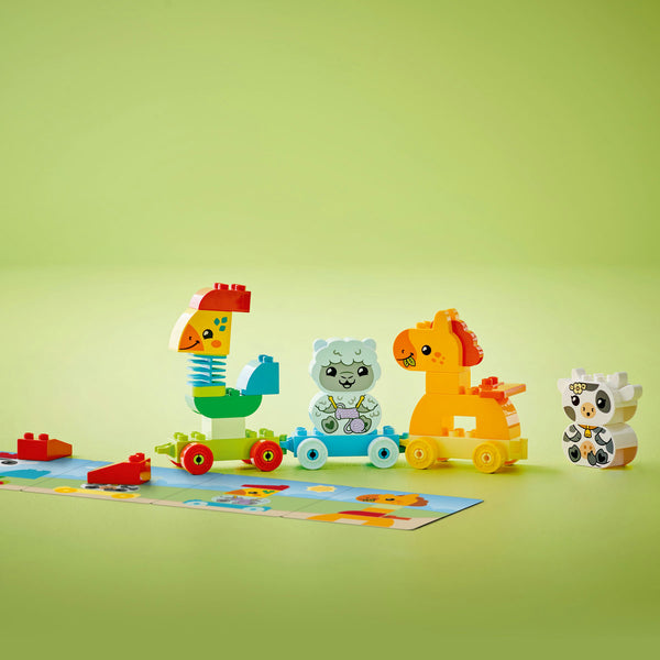 LEGO DUPLO 10412 — Tren cu animale – imagine 6
