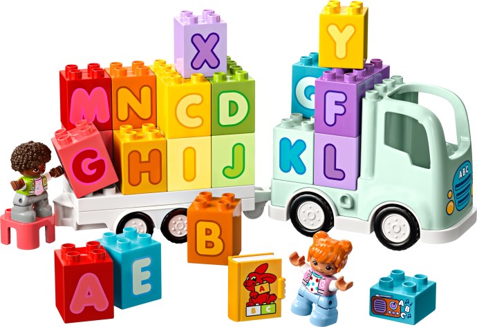 LEGO DUPLO 10421 — Camion cu alfabet
