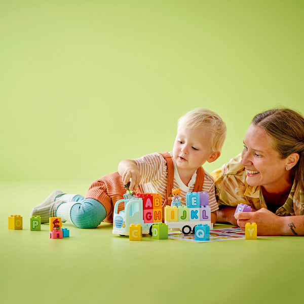 LEGO DUPLO 10421 — Camion cu alfabet – imagine 5