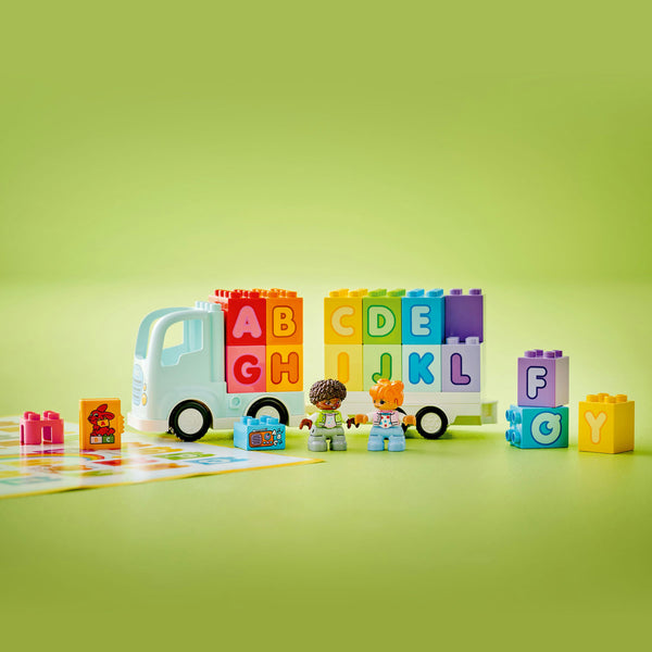 LEGO DUPLO 10421 — Camion cu alfabet – imagine 6