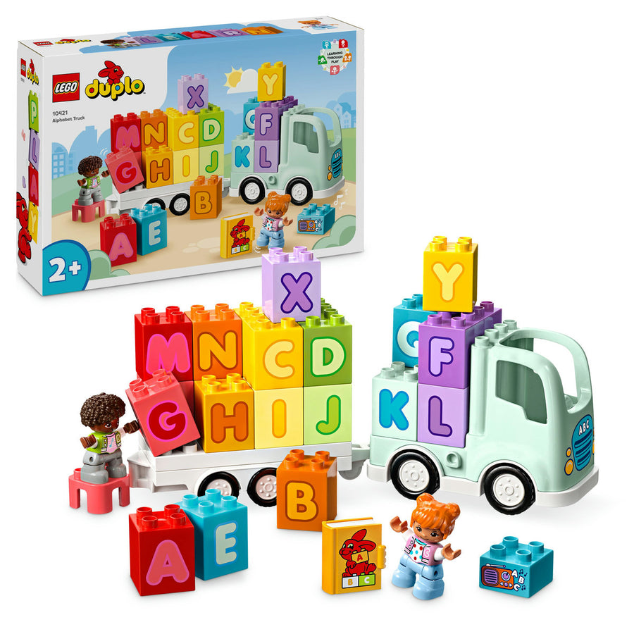 LEGO DUPLO 10421 — Camion cu alfabet – imagine 1