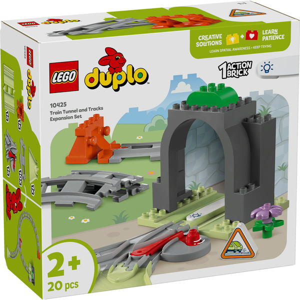 LEGO DUPLO 10425 — Set de extindere Tunel cu sine de cale ferata – imagine 2