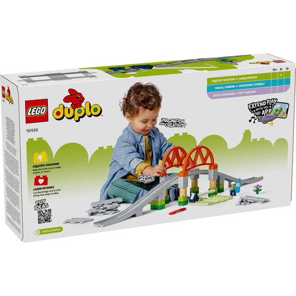 LEGO DUPLO 10426 — Set de extindere Pod cu sine de cale ferata – imagine 3