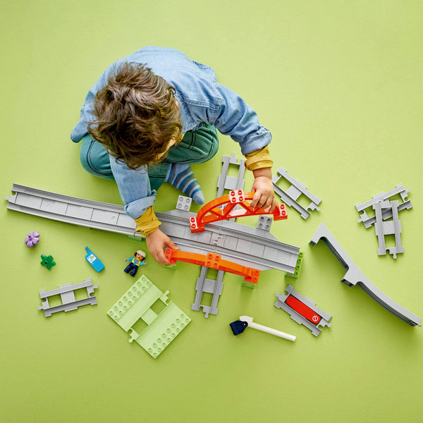 LEGO DUPLO 10426 — Set de extindere Pod cu sine de cale ferata – imagine 4
