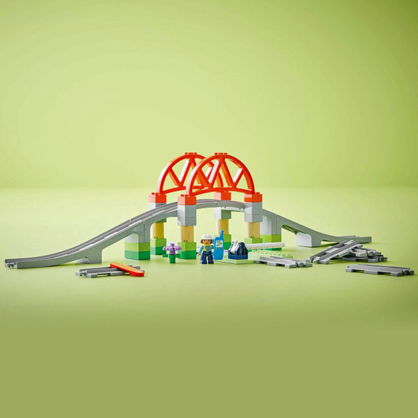 LEGO DUPLO 10426 — Set de extindere Pod cu sine de cale ferata – imagine 5