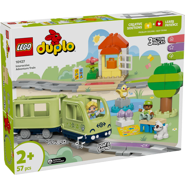 LEGO DUPLO 10427 — Tren de aventura interactiv – imagine 2