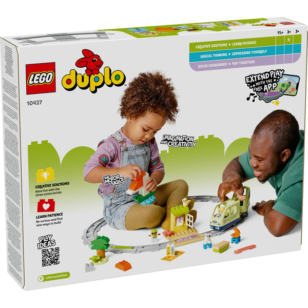 LEGO DUPLO 10427 — Tren de aventura interactiv – imagine 3