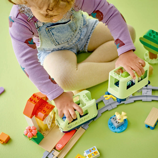 LEGO DUPLO 10427 — Tren de aventura interactiv – imagine 5