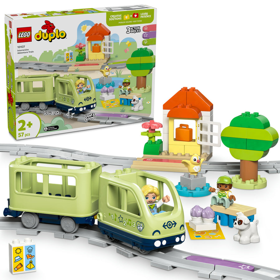 LEGO DUPLO 10427 — Tren de aventura interactiv – imagine 1
