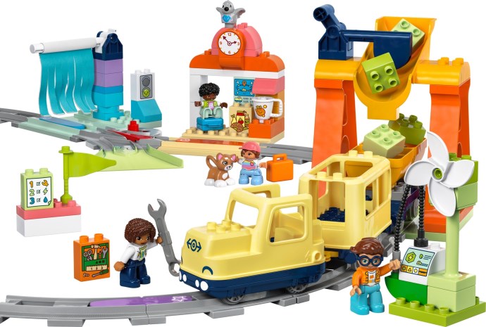LEGO DUPLO 10428 — Tren comunitar interactiv