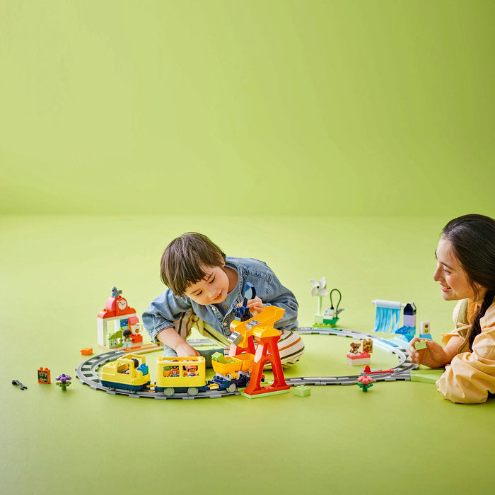 LEGO DUPLO 10428 — Tren comunitar interactiv – imagine 8
