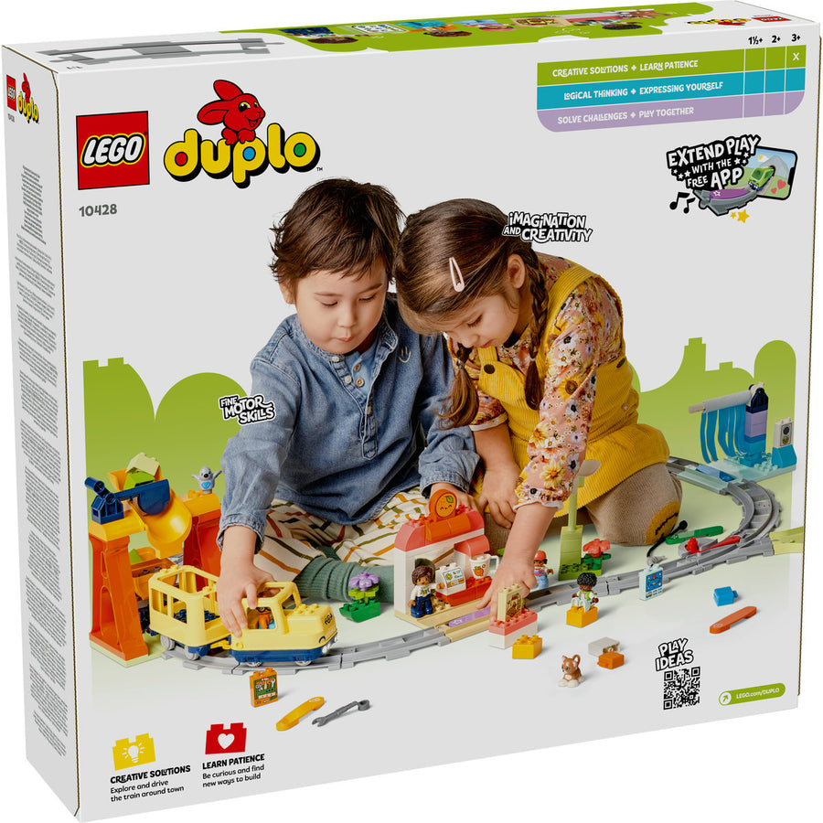 LEGO DUPLO 10428 — Tren comunitar interactiv – imagine 3