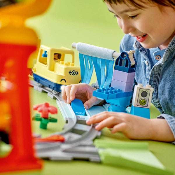LEGO DUPLO 10428 — Tren comunitar interactiv – imagine 5