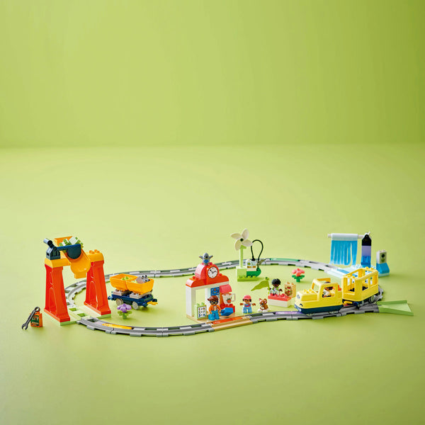 LEGO DUPLO 10428 — Tren comunitar interactiv – imagine 7