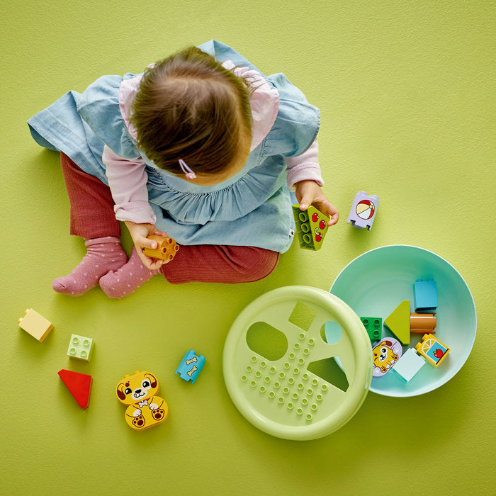 LEGO DUPLO 10441 — Sortator de forme: casă pentru căței – imagine 8