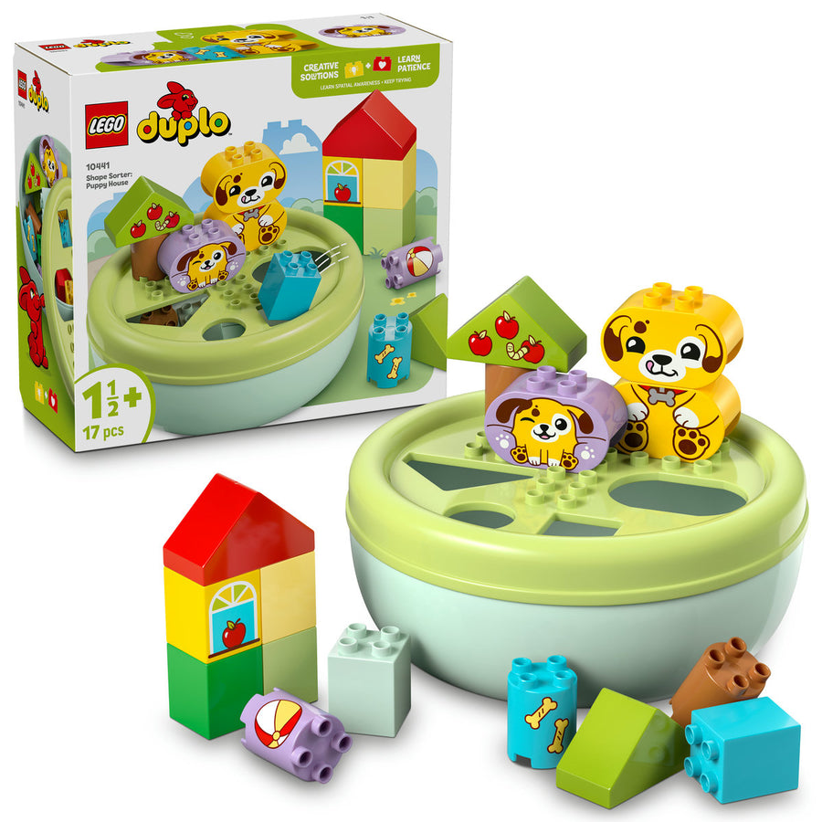 LEGO DUPLO 10441 — Sortator de forme: casă pentru căței – imagine 1