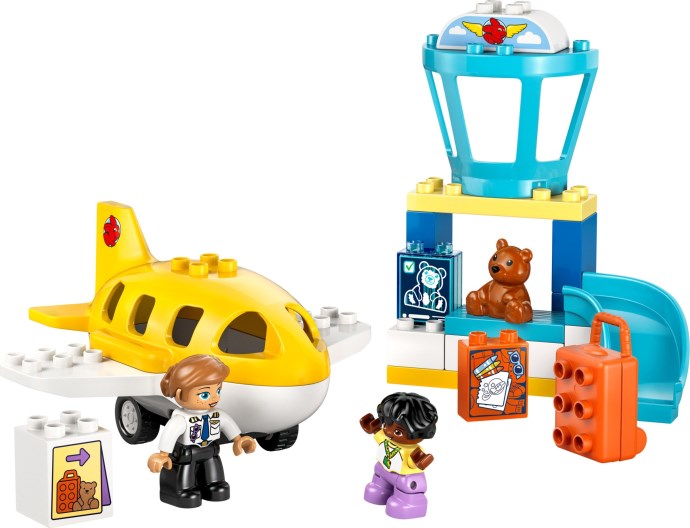 LEGO DUPLO 10443 — Prima oară la aeroport