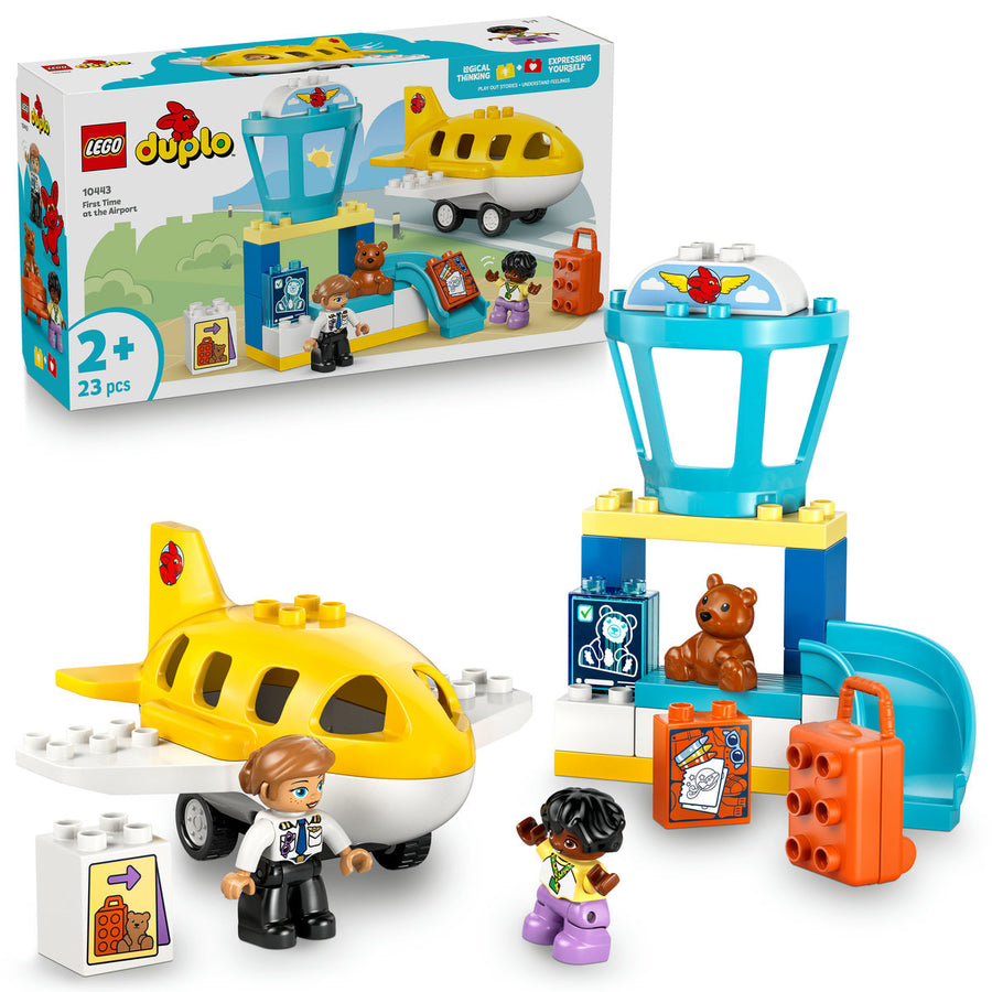 LEGO DUPLO 10443 — Prima oară la aeroport – imagine 1