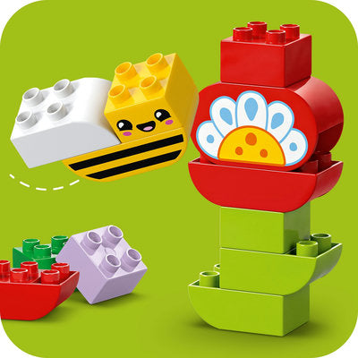 LEGO DUPLO 10444 — Gradina și flori creative – imagine 9