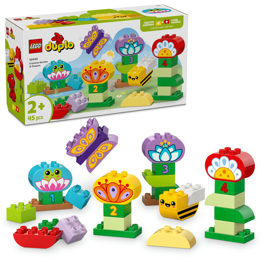 LEGO DUPLO 10444 — Gradina și flori creative – imagine 1