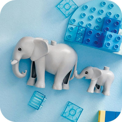 LEGO DUPLO 10446 — Familii de animale salbatice 3 în 1 – imagine 9